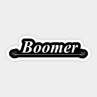 boomer Sticker